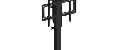 Paslėptas televizoriaus stovas vienas variklis – švarus dizainas ir išmanus funkcionalumas